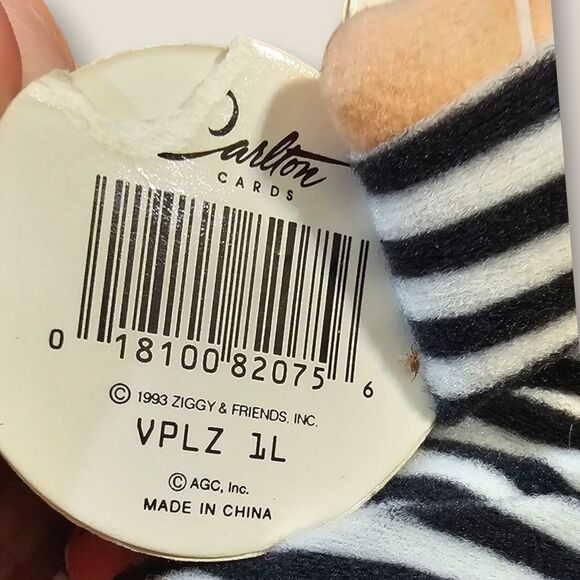 Vtg Ziggy Prisoner of Love plush - Picture 4 of 5